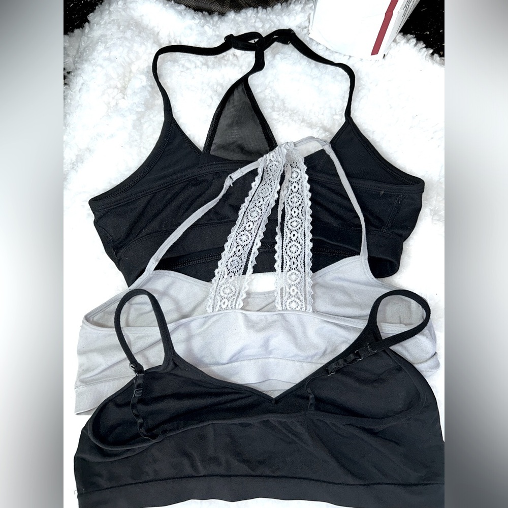Three training bras lot